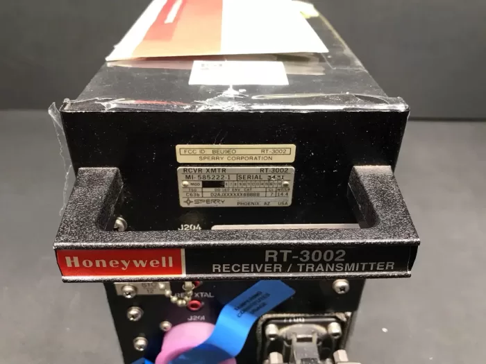 Honeywell RT-3002 Radar Receiver/Transmitter MI-585222-1 (Overhauled 2021) - Image 7