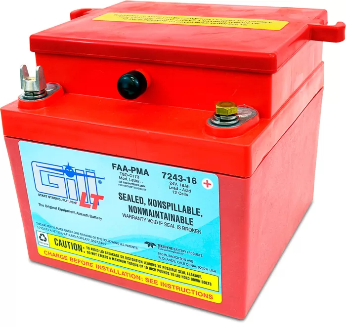 GILL 7243-16 NON SPILLABLE BATTERY