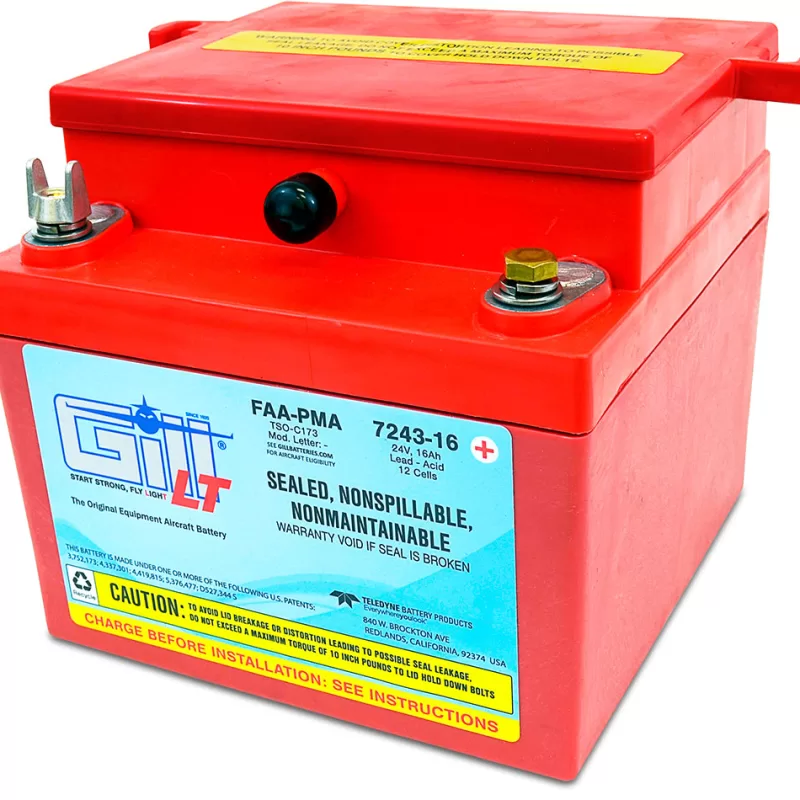 GILL 7243-16 NON SPILLABLE BATTERY