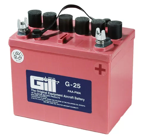 GILL G-25 DRY BATTERY 12 VOLTS