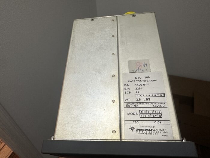 Universal  DTU-100 Data Transfer Unit P/N 1406-01-1 - Image 2