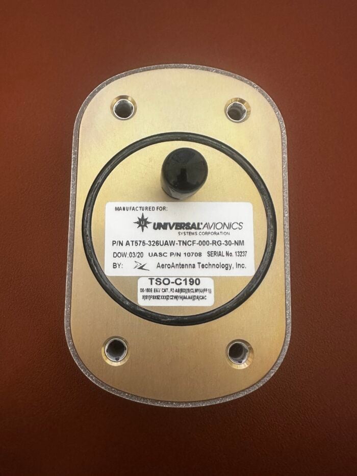 10708 – ANTENNA, GPS AT575-326UAW-TNCF-000-RG-30-NM