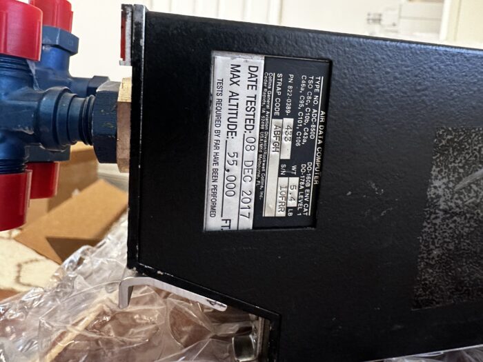 822-0389-433 COLLINS ADC-850D Air Data Computer ( SV Trace) - Image 2