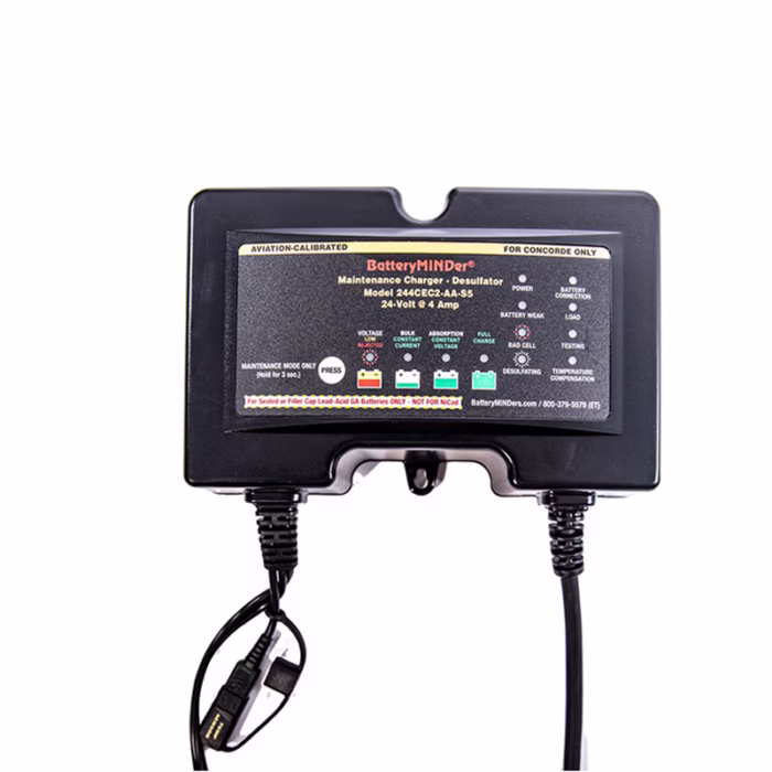 BatteryMINDer 24V-4A CeC2 Charger/Maintainer For Concorde Batteries