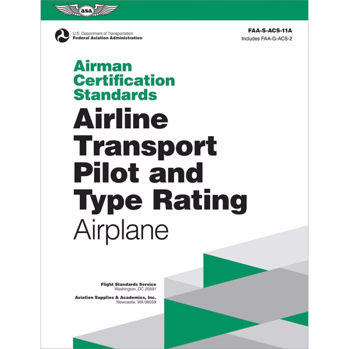 ASA ATP And Type Rating For Airplane (Softcover)