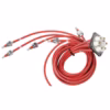 PowerUP – Harness Complete Red 6CYL straight 5/8" – New – KA16002