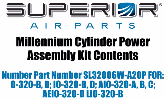 superiorsl32006b → Somma Aero Superior Exh Studs For Lycoming 0320 & 0290