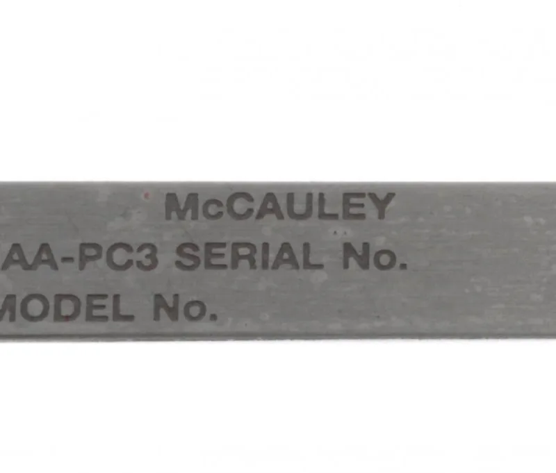 A-20263-4 NAMEPLATE