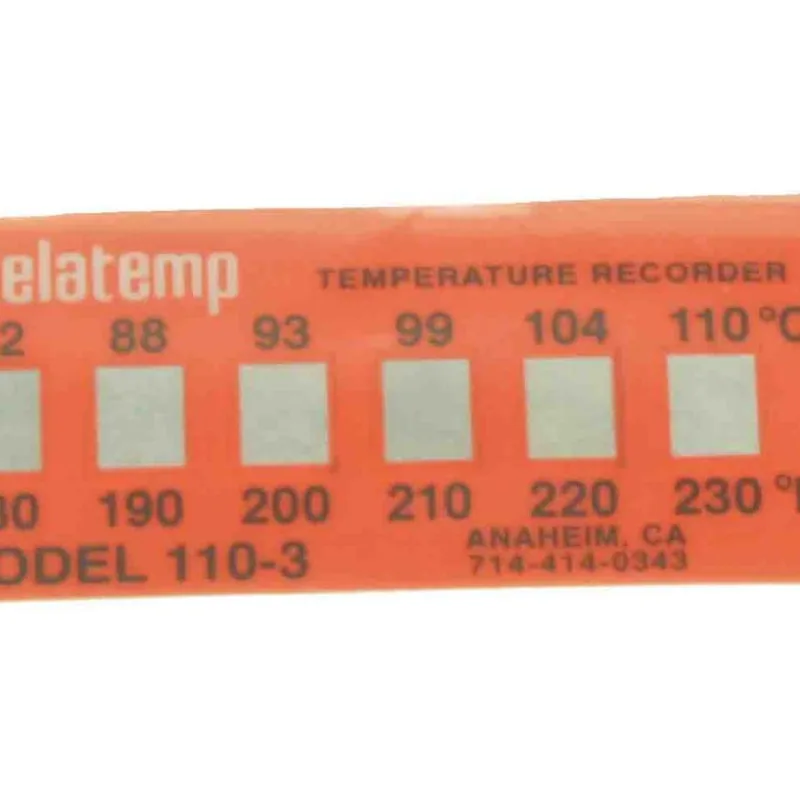F110-3 RECORDER 180-230 DEG.F