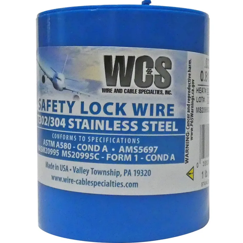 Safety Wire .039 Safety Wire Ss