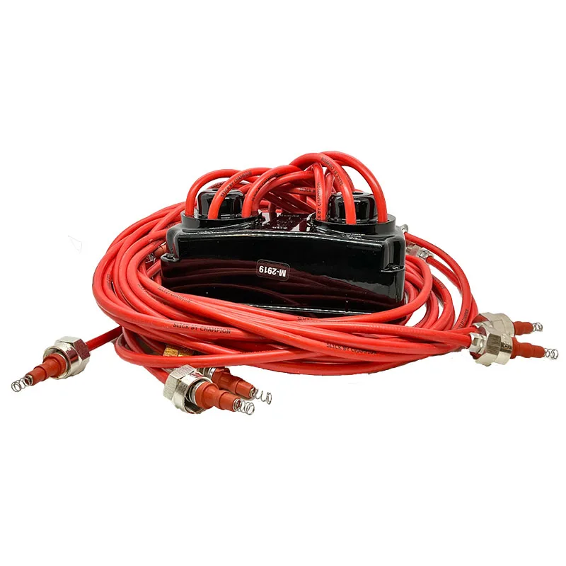 Champion Slick Harness Ignition Red Dual M2919R