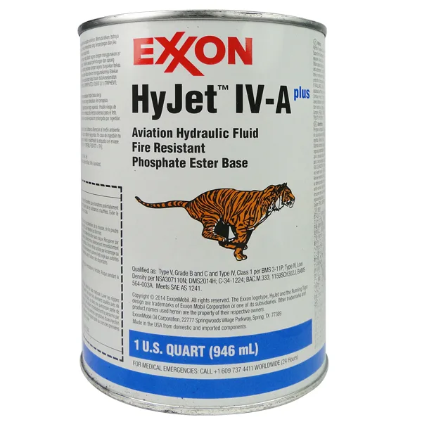 Mobil Hydraulic Fluid HyJet IV-A Plus – Single Quart