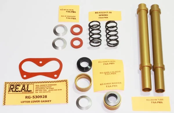 Real Gasket RG-200Pr-6 Pushrod Tube Kit – 1Cylinder (Set Of 6)