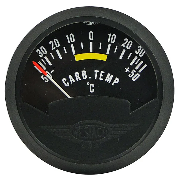 Carb Temperature Gauge Round