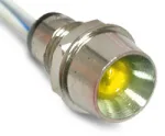 Electronics International Al-1 Yellow Annunciator Light 12V Or 24V PMA
