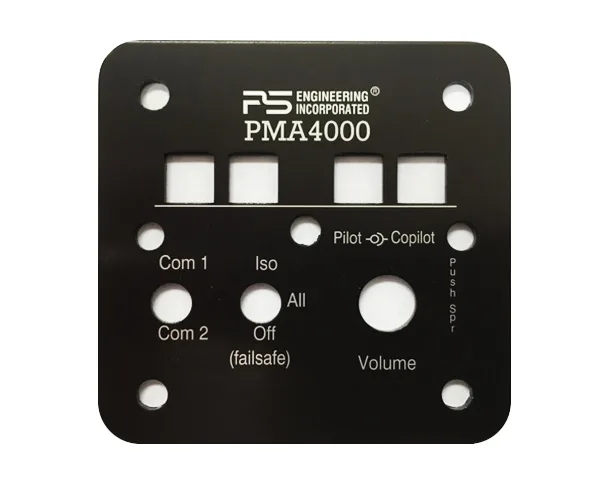 PS Engineering 2-1/4 Mounting Plate For PMA 4000