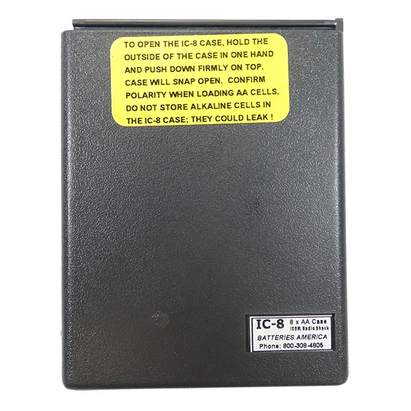 Ic 8 Aa 8 Cell Battery Case For Icom And Delcom Radios