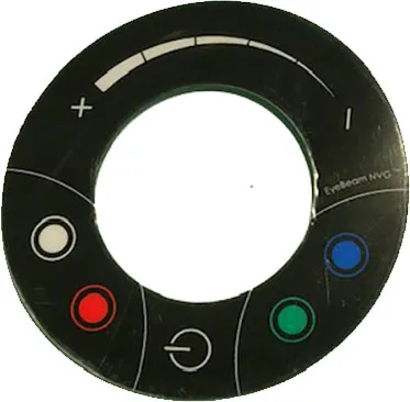 Aveo Eyebeam Faceplate Adhesive Sticker