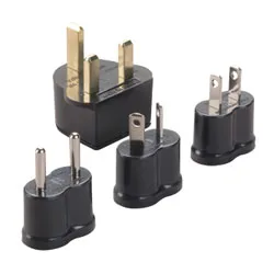 Non Grounded Adapter Plug Set