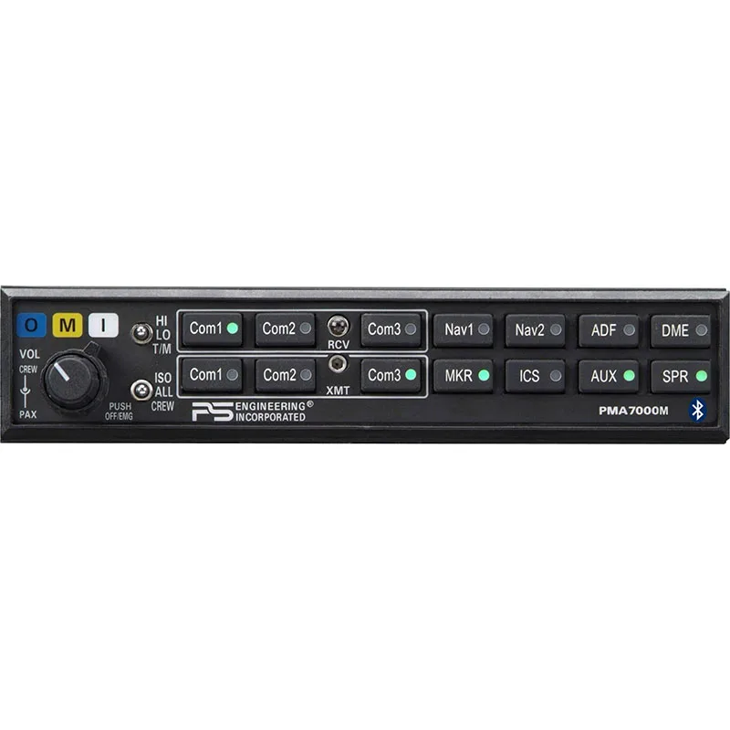 PS Engineering PMA 7000M Mono Audio Panel With Bt Unit Only TSOD
