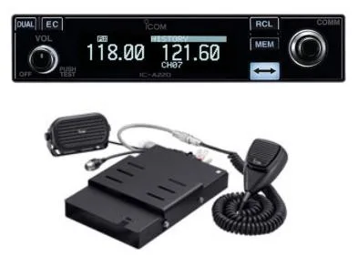 Icom Ic A220M Radio With Mb-53 For Mobile Mount