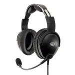 Lightspeed Zulu 4 ANR Headset U-174 Plug Straight Cord Battery Power