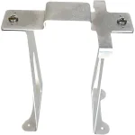 EarthX Aluminum Battery Box Hold Down Bracket For "E" Case- Floor Mount- Bb-Hdb