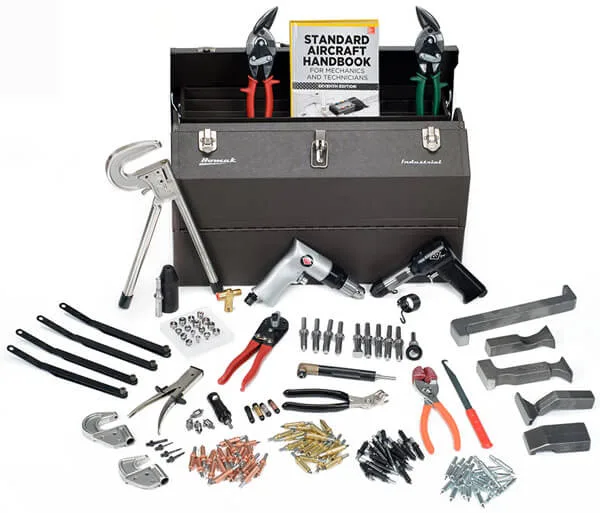 ATS Deluxe Rivting Kit With Pro 2X Rivet Gun
