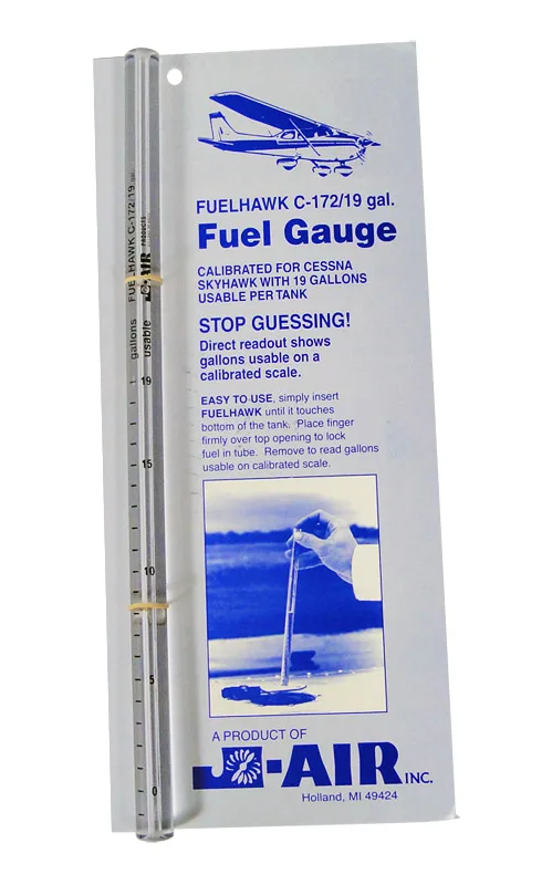 Fuelhawk C172 19Gallon Fuel Gauge