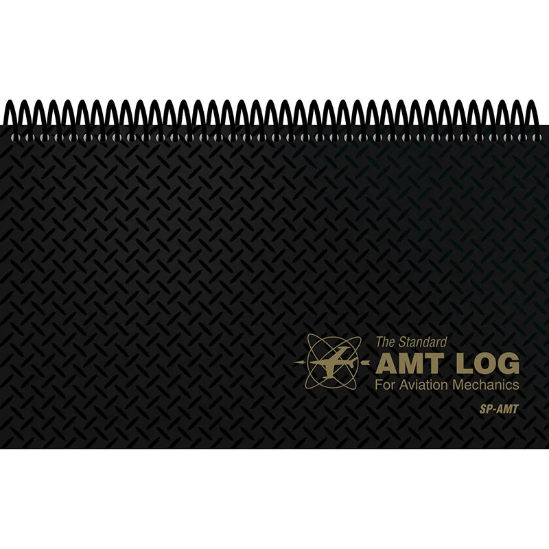 ASA Aviation Maintenance Technician (AMT) Logbook (11 x 6.5 192 Pages)