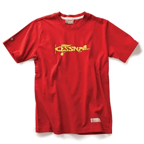 Cessna Heritage T-Shirt Red 2X
