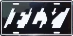 Fly License Plate