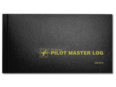 ASA Standard Pilot Logbook (Hardcover Black)