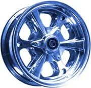 Azusa 8 Aluminum Wheel 5/8 Precision Bearing