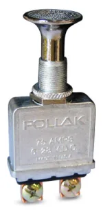 Pull Switch 75 Amp Chrome