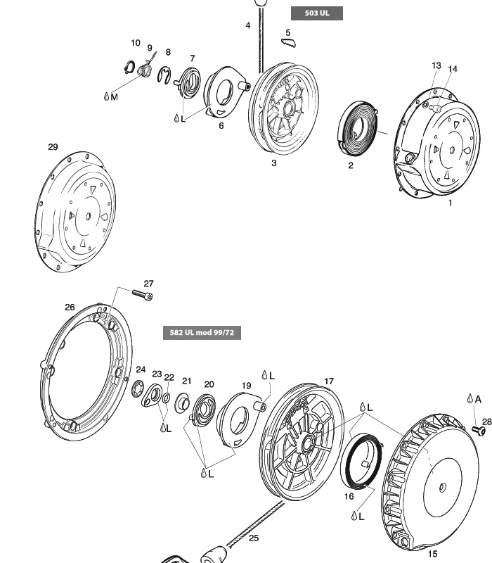ROTAX 945-770 SNAP RING AV 17
