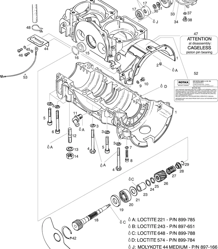 ROTAX 940-900 SCREW M5X6