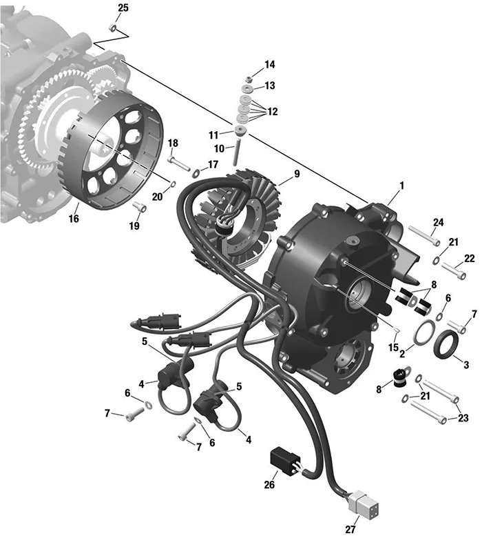 ROTAX 940-881 ALLEN SCREW M5X30