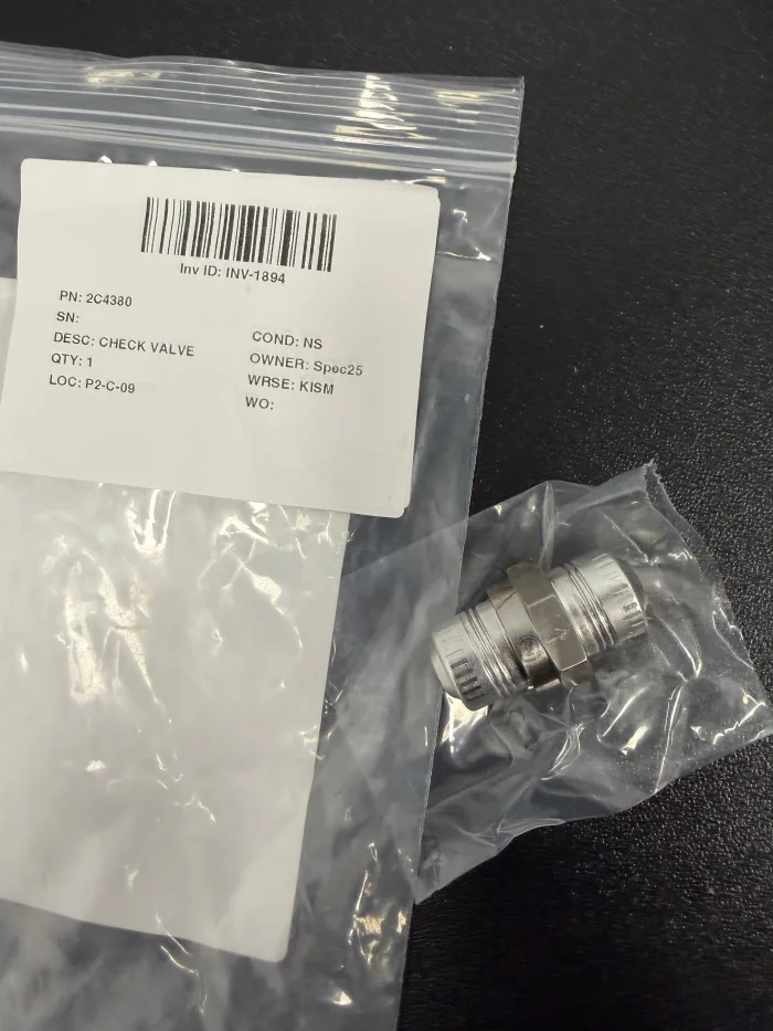 2C4380 Check Valve (NS)