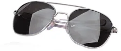 G.I. Type Pilots Aviator Sunglasses – Chrome/Smoke