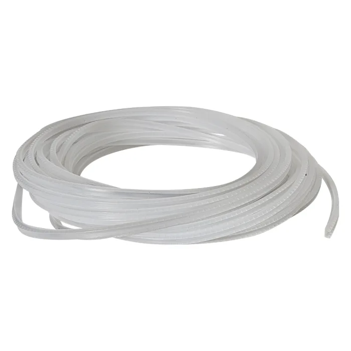 Natural Serrated Polyethylene Gromstrip .188 To .250 100 Foot Roll