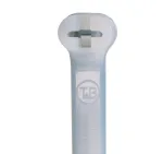 13 120Lb Natural Cable Ties TY527M 100 Pack