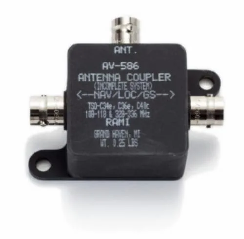 AV586 ANTENNA COUPLER; 2 VOR/LOC/GS